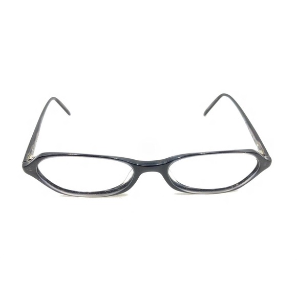 Prada VPR 04E 2AJ-1O1 Black Silver Eyeglasses Frames 50-18 135 Italy Designer - Picture 2 of 12